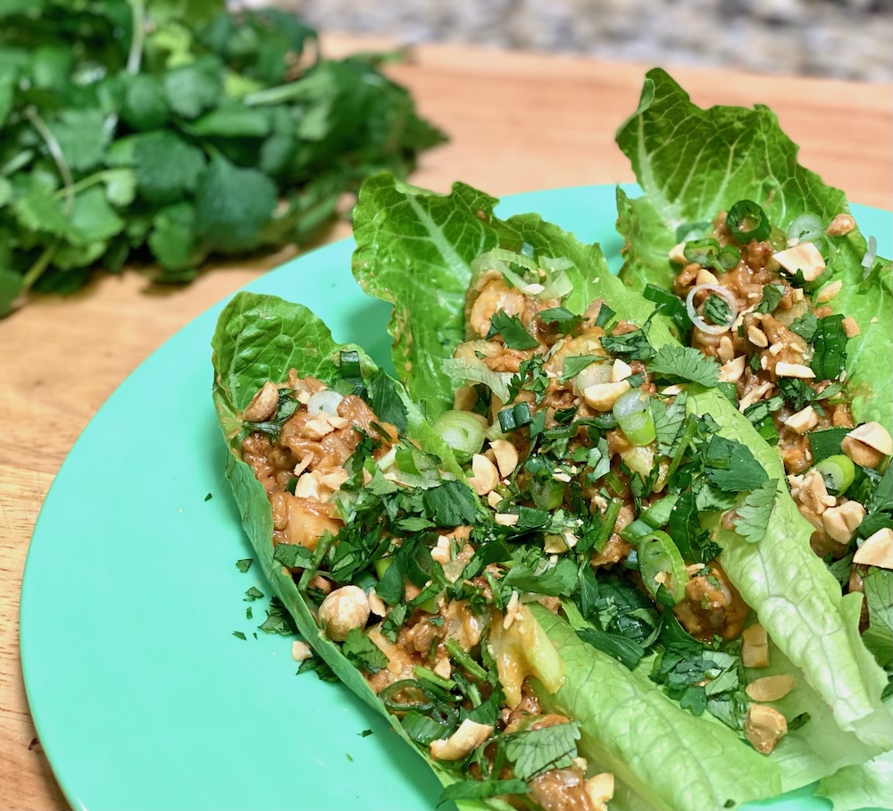 Sunflower Firecracker Lettuce Wraps