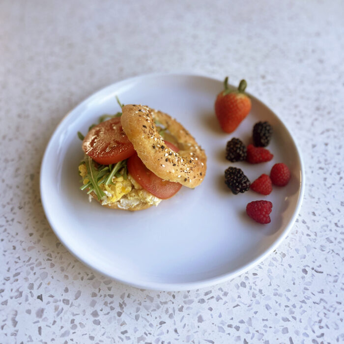 Easy Homemade Bagel Breakfast Sandwiches - Shape Your Future